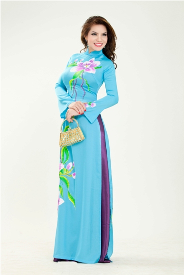 Bộ sưu tập áo dài Sắc Hoa ảnh 14